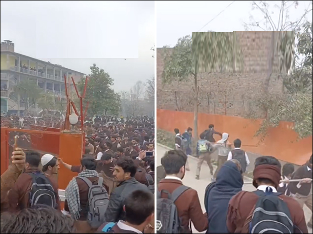 Alleged incident of blasphemy in Peshawar Model College, students riot