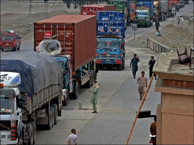 A file photo of trade on the Pak-Afghan border