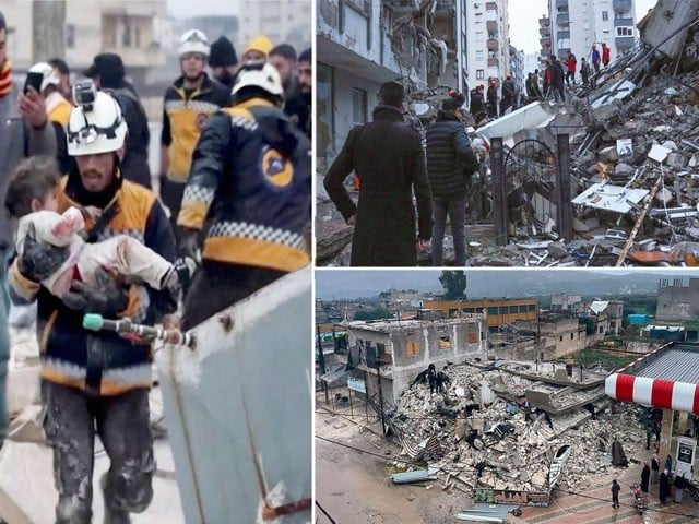 Devastating earthquake in Turkey and Syria, deaths exceeded 7 thousand 200 In addition to Turkey and Syria, earthquake tremors were also felt in Jordan and Cyprus: Photo: Twitter