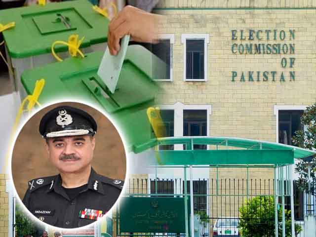 Police ready for elections in Pakhtunkhwa, IG briefing Election Commission