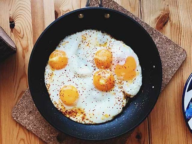 According to Boston University research, eating five or more eggs a week can directly benefit the heart.  Photo: File 