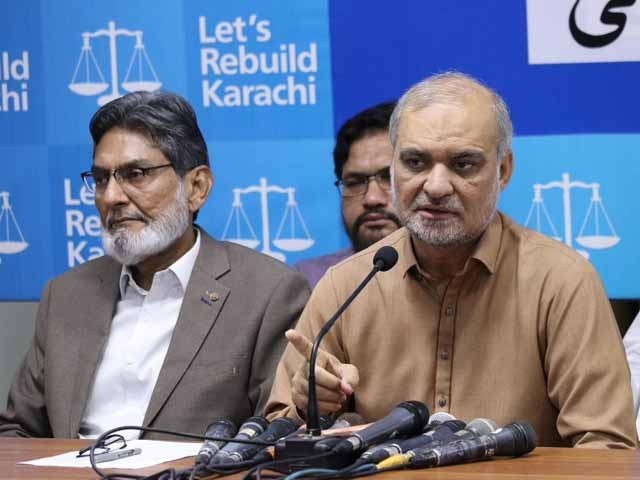 The government does not want the process of municipal elections to go ahead, Hafiz Naeem Photo: Jamaat-e-Islami Karachi