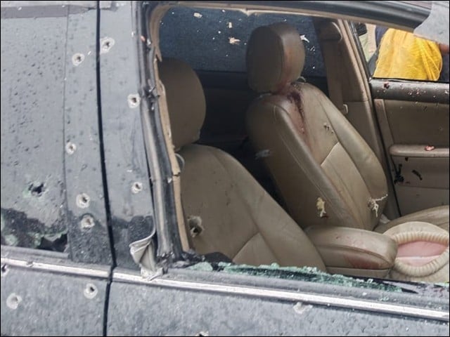 Five people were killed in firing in North Waziristan The dead bodies were shifted to Miranshah DHQ Hospital, the incident is being said to be a land dispute (Photo: Express).