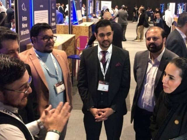 8 Pakistani start-up companies have made it to the semi-finals in the pitching session of the competition held in Riyadh.  Photo: Courtesy Kashif Hussain 