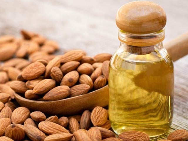 Almond oil is an extraordinary tonic for hair and skin.  Photo: File 
