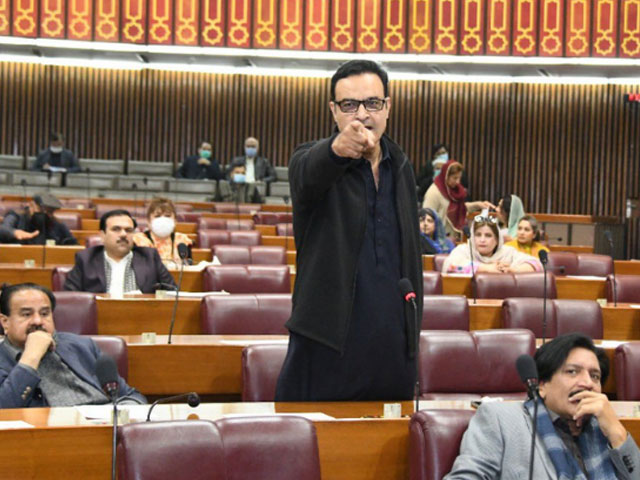 Noor Alam Khan's announcement of not voting in favor of the supplementary finance bill