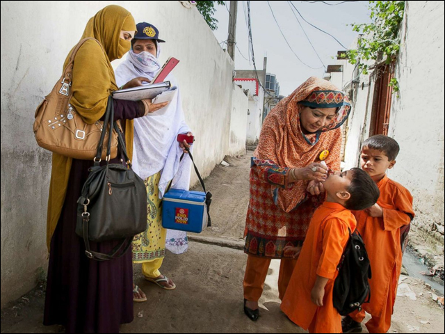 The anti-polio campaign continues for the third day in 9 districts of Balochistan