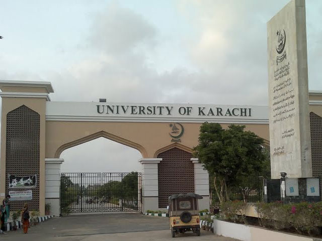 pending selection board and financial issues;  Teaching activities in University of Karachi were suspended for the third day