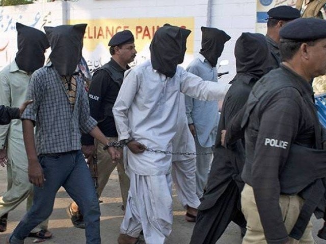 8 terrorists of outlawed TTP and Daesh arrested in Punjab 7 cases have been registered against the arrested terrorists: Photo: File