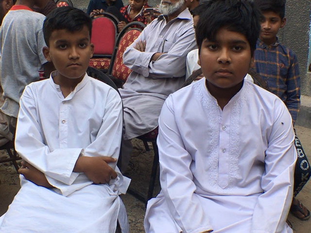 The father had invited the entire family today for the funeral of the martyred officer on his son's birthday