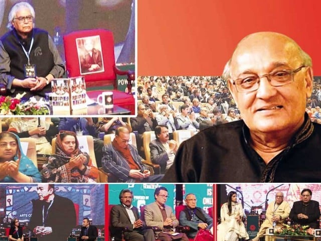 Full participation of local and foreign artists and writers, the citizens are also happy.  Photo: Express