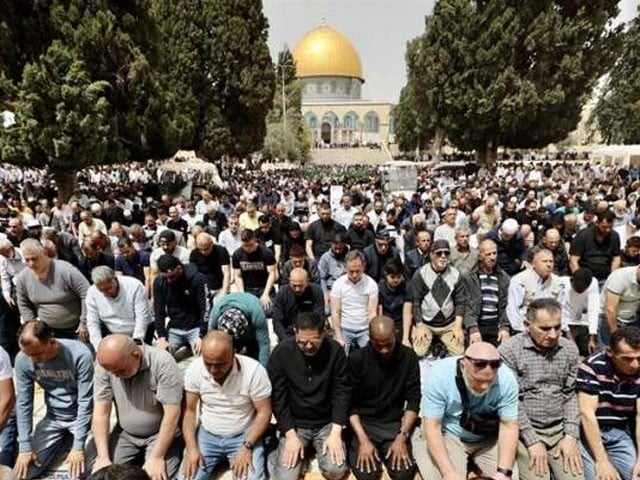 Ban on entry of Jews to Al-Aqsa Mosque in the last decade of Ramadan During Ramadan, Muslims from all over the world come to worship at Al-Aqsa Mosque; Photo: File