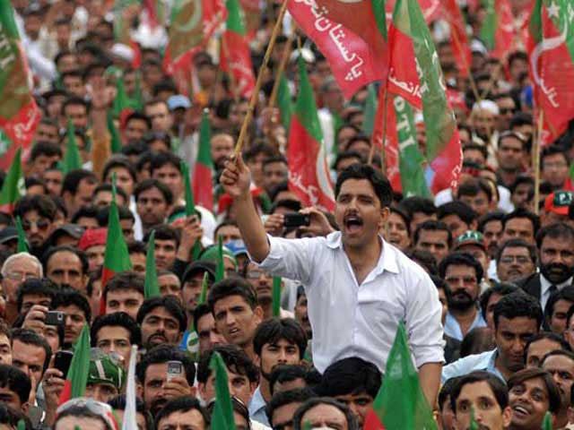 Tehreek-e-Insaf planned a Jail Bharu movement in Peshawar