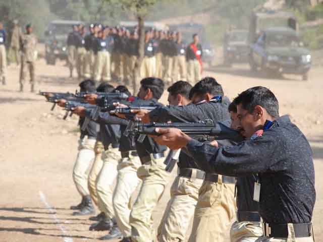 Order to conduct firing practice of security personnel in Central Police Office Lahore