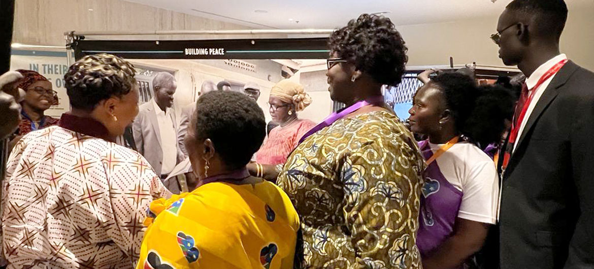 400 women leaders from 15 African countries joined the UN-supported three-day conference in the South Sudanese capital Juba. 400 women leaders from 15 African countries joined the UN-supported three-day conference in the South Sudanese capital Juba.