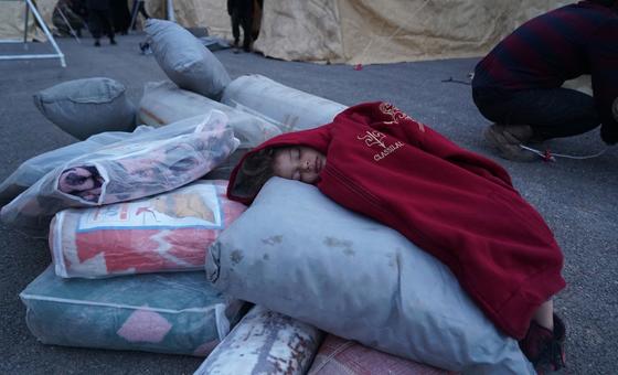 UN humanitarian delegation visits northwest Syria as earthquake response continues