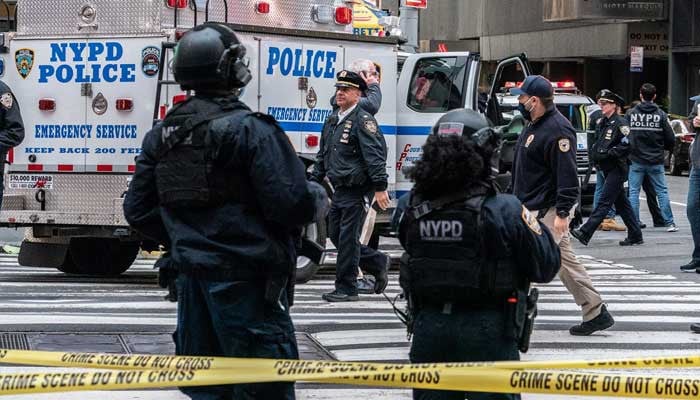 A young man was killed in a shooting near New York Times Square