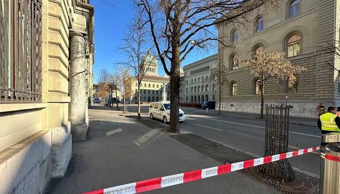 Arrested for carrying alleged explosive materials outside Parliament