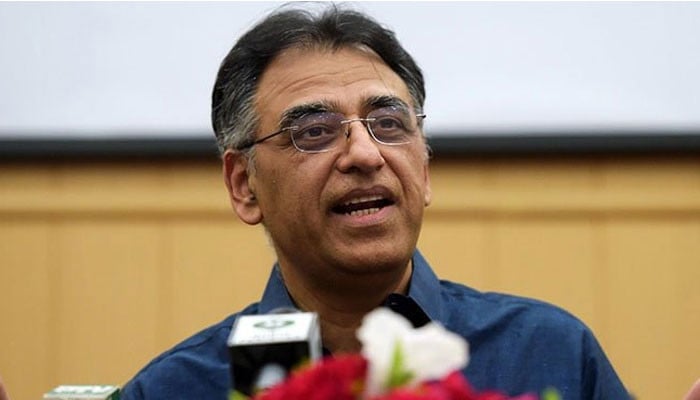 Asad Umar submitted a reply to the Election Commission's show cause notice