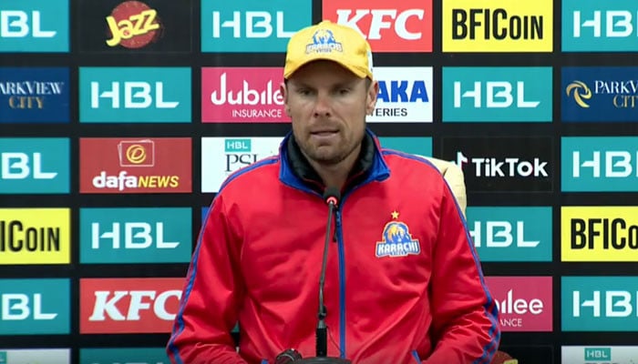 Being run out has not been good for us, Coach Karachi Kings