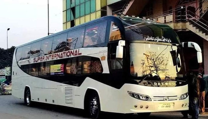 Coach service between Quetta and Karachi was suspended for the second day as well