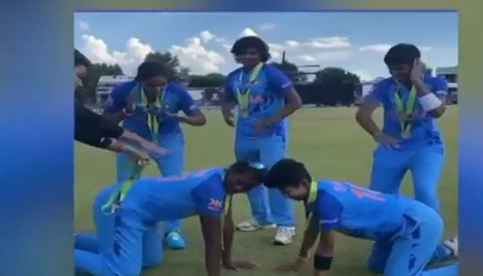 Dance video of Indian women cricketers viral