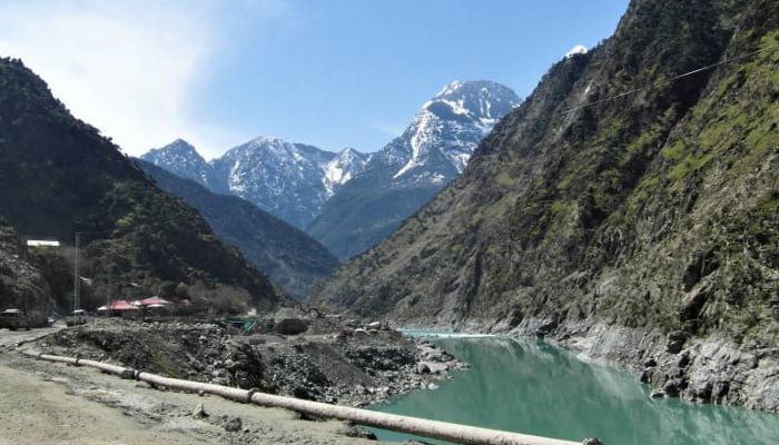 Dasu Hydropower Project, River Indus diverted