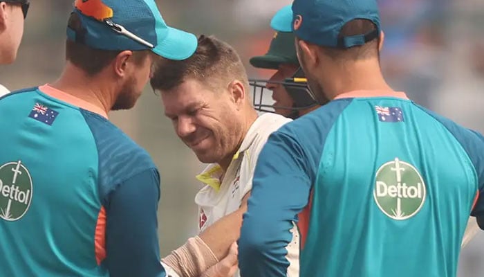 David Warner was also ruled out of the Test series against India