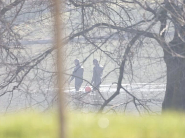 Fragments of a woman's body were found in a park in France