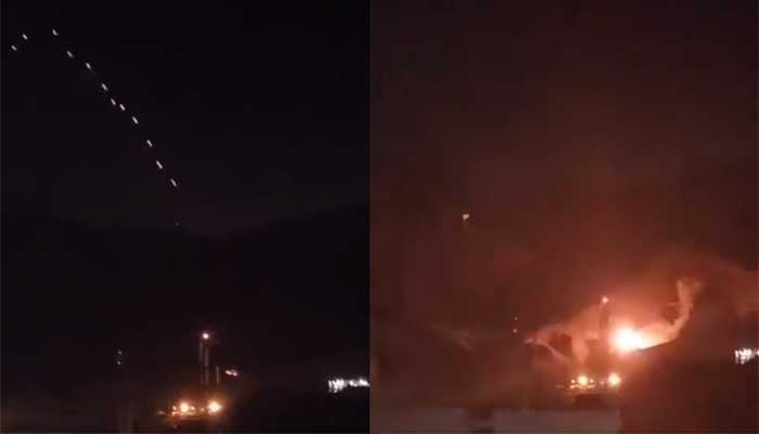 Heavy blasts late at night in Iran, alleged retaliatory fire by air defense system