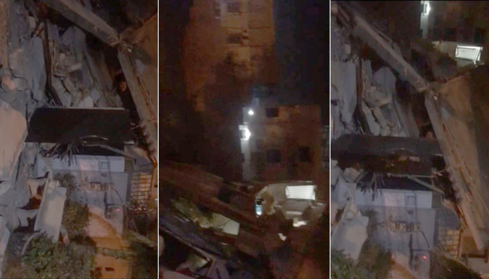 House collapsed in Gulestan-e-Johar, Karachi