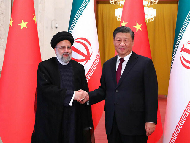 Iran's President Ebrahim Raisi's arrival in China;  Meeting with President Xi Jinping