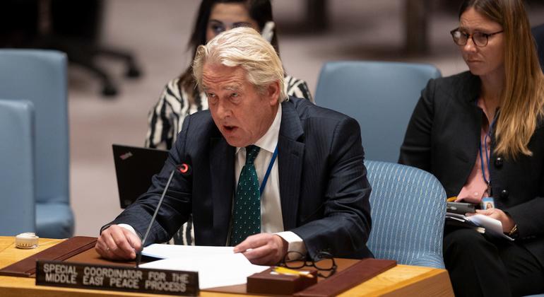 Israel-Palestine: UN envoy gravely concerned over killings and retaliatory attacks