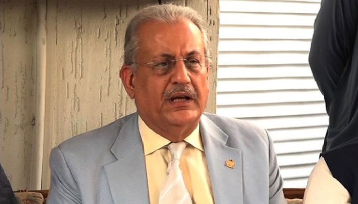 It is not the President's authority to give the election date of the provinces, Raza Rabbani