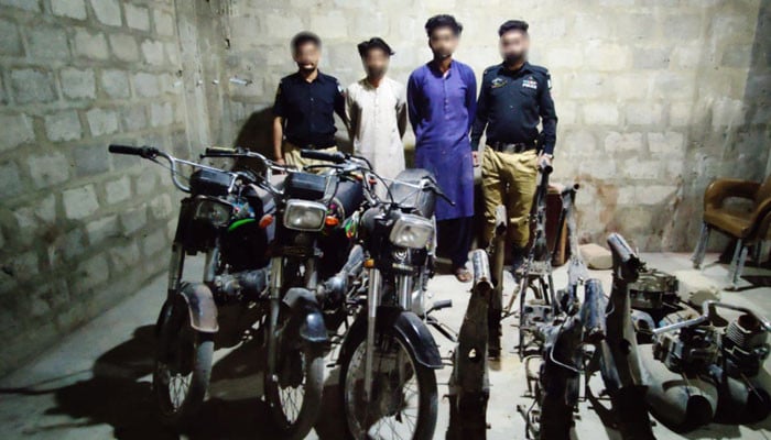 Karachi, police operations in different areas, 6 accused arrested