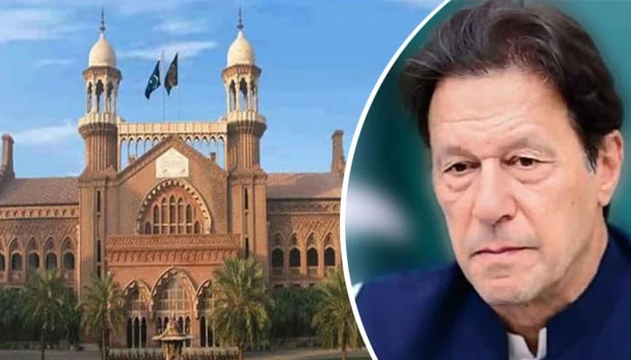 Lahore High Court has started hearing on Imran Khan's security bail application