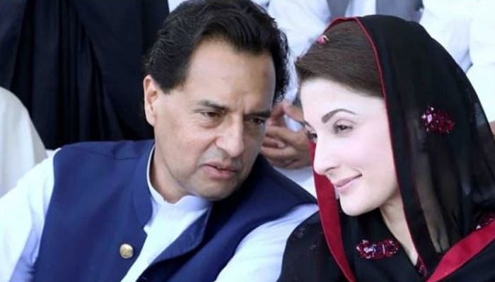 Maryam Nawaz refrained from reacting to Captain (retd) Safdar's statement