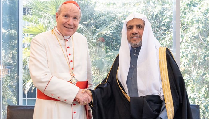 Meeting with the Archbishop of Vienna, the Secretary General of the Cardinal's Liaison to Islamic Scholars