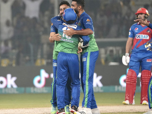 Multan Sultans won by 3 runs against Karachi Kings after an interesting match