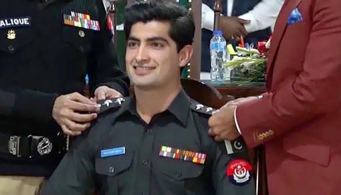 Naseem Shah was made Honorary DSP