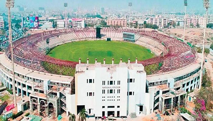 PSL 8, parking set up near National Stadium