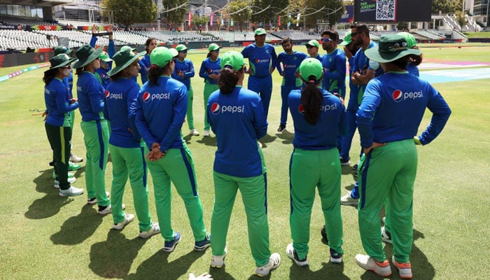 Pakistan women team canceled today's practice session