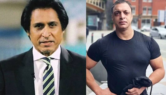 Rameez ran into Shoaib Akhtar in defense of Raja Babar