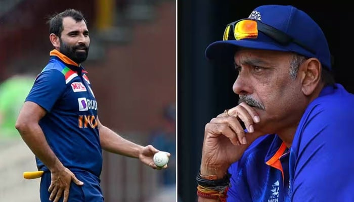 Ravi Shastri fell on Mohammad Shami while eating mutton kadai in the dressing room