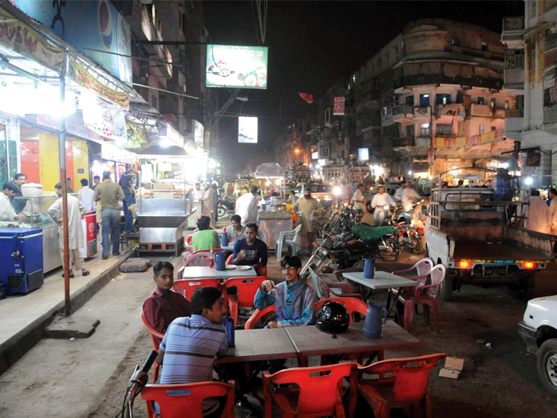 Roads of Burns Road restored, all chairs and tables ordered to be removed