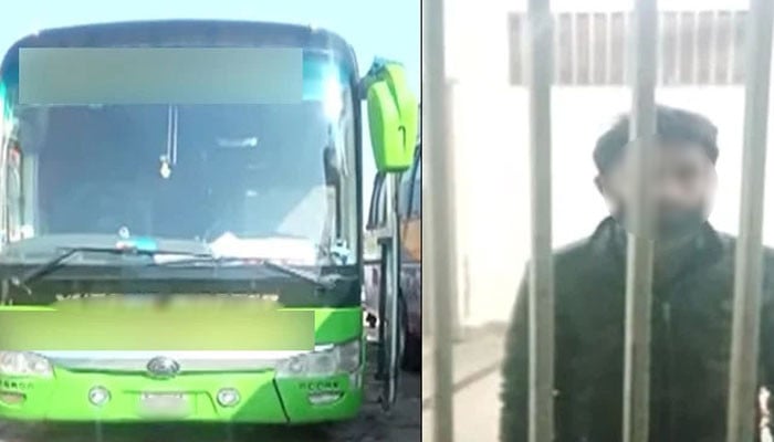 Samples were obtained for DNA from the driver, guard and the affected bus hostess