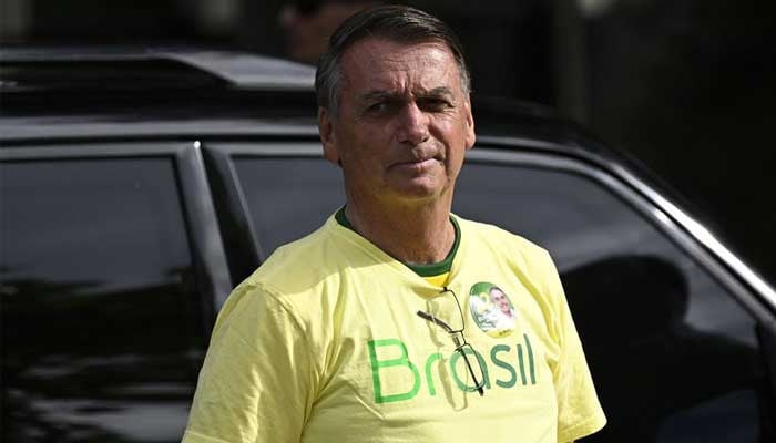 Self-exiled former Brazilian president's application for a tourist visa in the United States