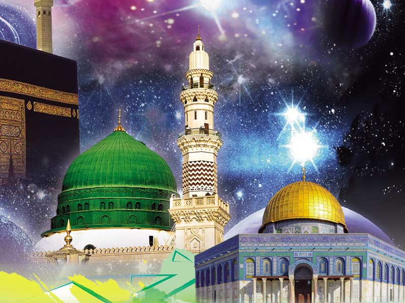 Shab-i-Miraj is being celebrated with religious devotion and respect