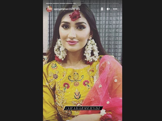 Shadab Khan Mehndi, Hasan Ali's wife shared the video