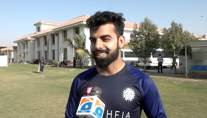 Shadab Khan revealed his and the team's target in PSL 8